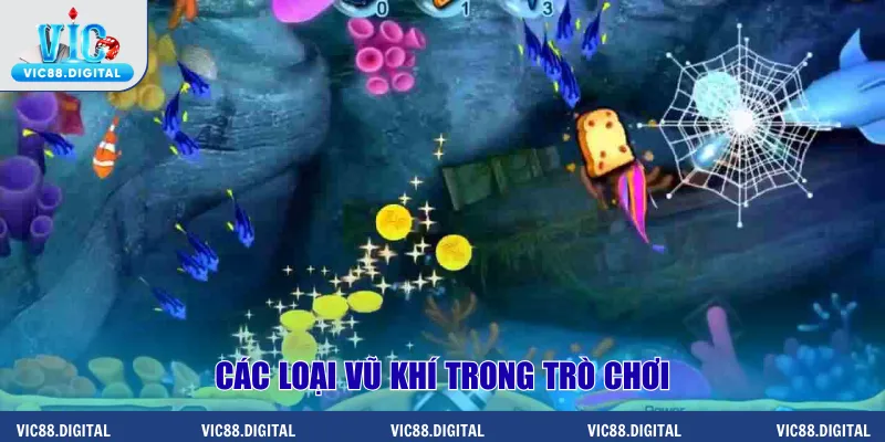 Các loại vũ khí trong trò chơi