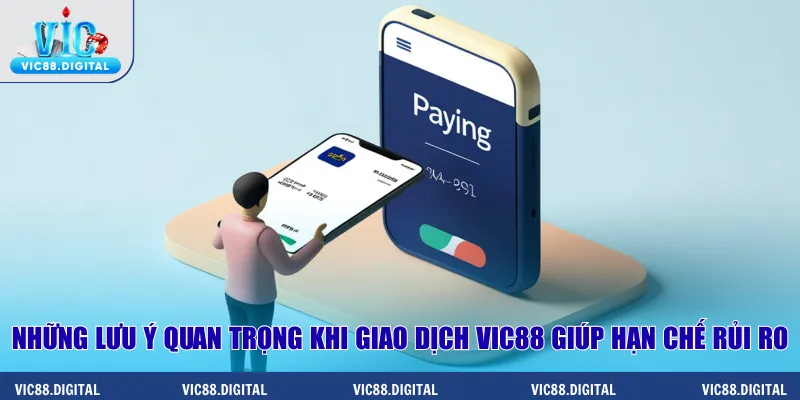 Những lưu ý quan trọng khi giao dịch Vic88 giúp hạn chế rủi ro