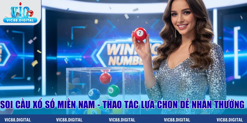 Soi cầu xổ số miền Nam - Thao tác lựa chọn dễ nhận thưởng lớn