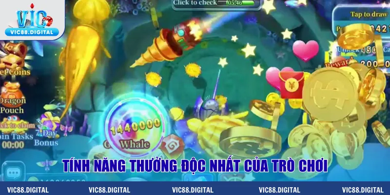 Tính năng thưởng độc nhất của trò chơi