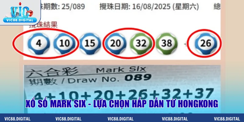 Xổ số Mark Six - Lựa chọn hấp dẫn từ Hongkong