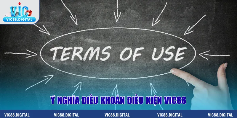 Ý nghĩa điều khoản điều kiện Vic88